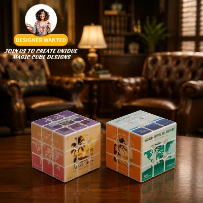 Personalized 3x3 Magic Cube with Custom Packaging Travel Packing Cubes Style Mini s Cube Keychain Promotional Toy