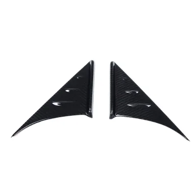 Dry Carbon Side Mirror Triangle Trims for Toyota Supra A90 2019+