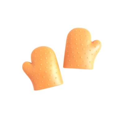 Custom Logo BPA Free Kitchen Heat Resistant Anti Slip Glove Baking Holder Silicone Oven Mitt