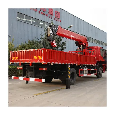High Quality 4-10 Ton Crane Truck With Heavy Truck Howman 30Hp Engine Chassis