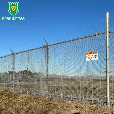 Wholesale 6 Feet High Australia Style 3D Modeling Iron Electric Galvanized Anti Climb Security Fence with Heat Treated Finish
