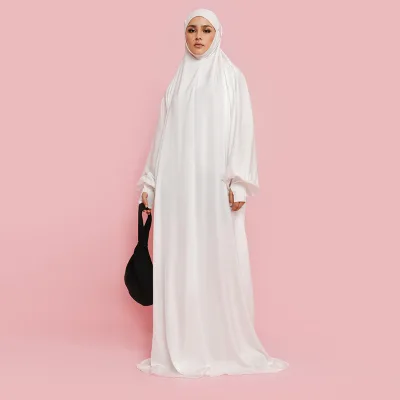 Dubai Was Thin Kimono Islamic Abaya Service Clothing Embroidery Cardigan Dress Female Katfan Muslim Women Prayer Clothes