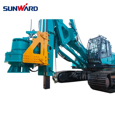 Sunward 2000mm Depth SWDM60 Rotary Crawler Hydraulic Portable Drilling Rig Machine