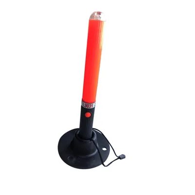 New Model Red Control Road Safety Baton LED Traffic Baton Traffic Baton With Base