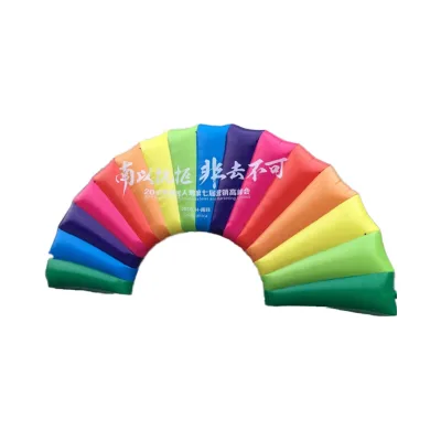 New Cartoon Cute Rainbow Shape Inflatable Arch Outdoor Inflatable Arch with Custom Air Archway Advertising Inflatable