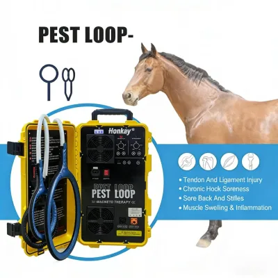 Desktop Magnetic Therapy Device With Loop Design for Pain Relief Suitable for Both Humans and Animals Commercial