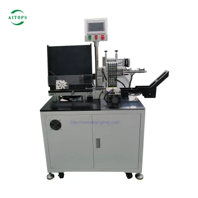 21700 18650 Battery Automatic Insulation Paper Pasting for Positive Core Protection 18650 21700 Battery Sticker Sorting Machine