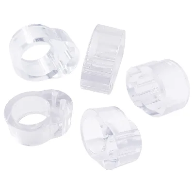 Door Handle Buffers Transparent Stopper Highly Elastic Protection for Walls and Furniture