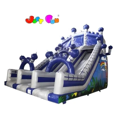 Cheap Price Factory Heavy Duty Big Commercial Inflatable Dry Castle Slide Bouncer for Kids and Adults