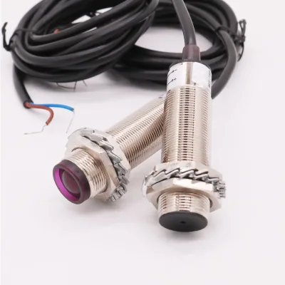 Through Beam Sensor Distance Metal 80cm Laser Optical Sensor Position Industrial Automatio Photoelectric Sensor