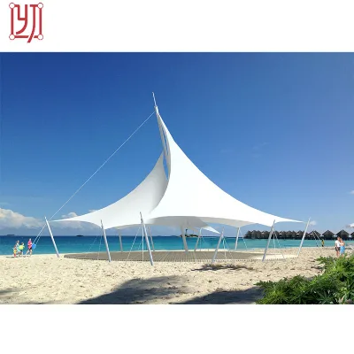 Square Membrane Structure Canopy ,tensile Membrane Structure