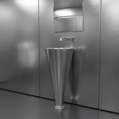 High-quality Stainless Steel Washbasin Modern Small Washbasin Is Suitable for Hospitals, Prisons and Hotels.