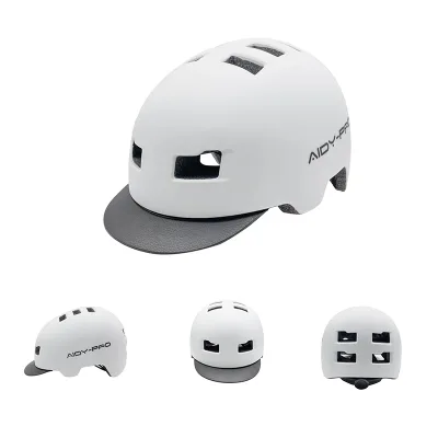 Adult Urban Road Bike Riding Helmet Urban Commuting City Cycling Sun Visor Adjustable Bicycle Skateboard Helmet Certified