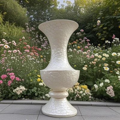 070 Home Garden Artistic Decorative Flower Pots Living Room France UV-resistant Modern Hotel Lobby Lightweight Patio Flower Vase