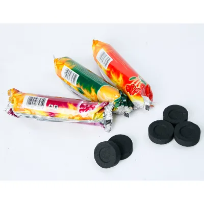 Hot Sale  Flavour Trade Heating  Coco Wood Shisha  Hookah Charcoal