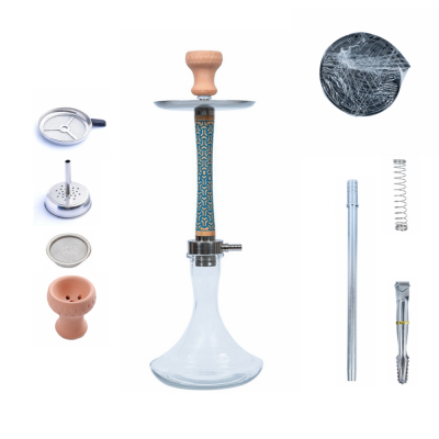 Geometry Shisha Wood Chicha Narguile Wood Shisha Hookah Nube High Quality Shisha China Factory