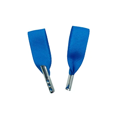 E-Magic Wholesale Grosgrain Ribbon with Metal Buckle Gift Ribbon Handle Rope Blue Handle Rope for Paper Shopping Bag