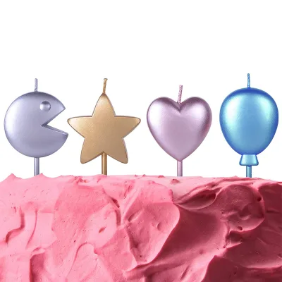 Funny Fruit Birthday Candles for Kids & Adults Wedding & New Year Party Decor-Eco-Friendly Multi-colors