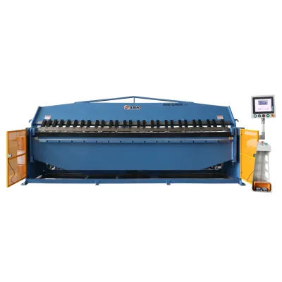JUGAO 2 to 5MM Hydraulic Finger Sheet Metal Box and Pan Brake Automatic Panel Bender Folding Machine