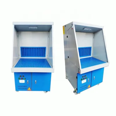 Custom Large 3 Meters Suction Dust Collector Table New Condition for Down Grinding Dust Removal