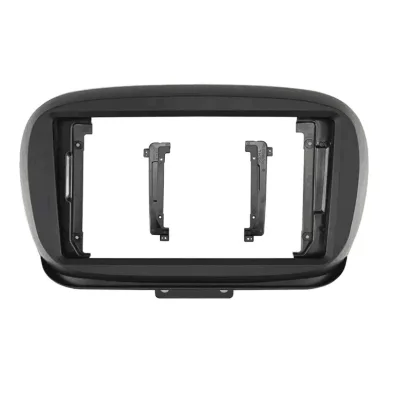 Car Radio Fascias Frame for FIAT 500X 2014-2022 9 Inch Stereo Panel Harness Wiring Connector Power Cord Adapter Canbus Decoder