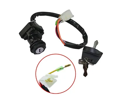 Ignition Key Switch for Suzuki Quadsport 80 LT80 LT80S 50 LTZ50 1987-2009