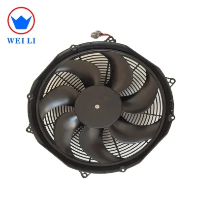 best price Aftermarket Bus Cooling System Spare Parts Ready to Ship 385mm 24V Puller Axial Fan VA33-BP71/LL-65A