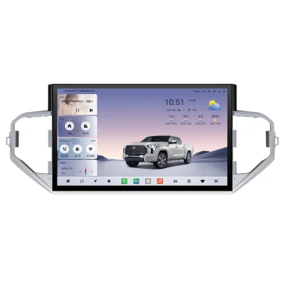 14.6 Inch 8Core Car Radio Android Stereo Touch Screen GPS Navigation Wireless CarPlay for Toyota Tundra 2022 2023 2024