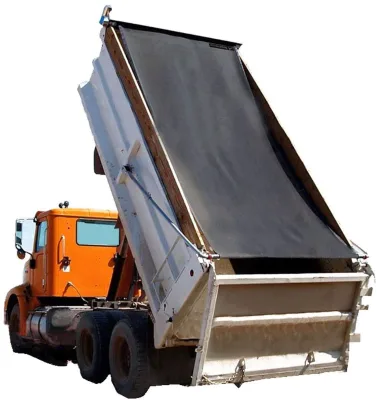 PVC Coated Dump Trailer Mesh Cover Woven Truck Tarps for Boys for Curtain and Awning Use