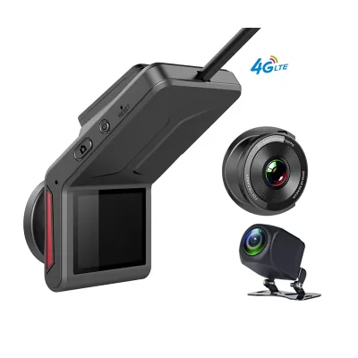 Dual Lens Hd1080p 4g Car Dvr with Night Vision Fit Cmsv for Fleet Management Open SDK 4g Dashcam