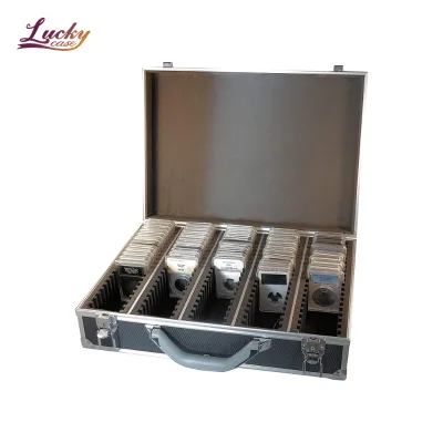 Factory Directly Aluminum Coin Case Accept OEM & ODM Aluminum Tool Case Professional Aluminum Carrying Coin Box