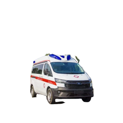 JMC Ambulance Monitor Ambulance Support Custom Care Stretcher and Oxygen Supply