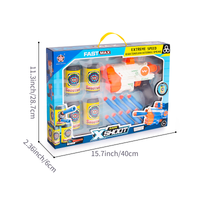Pistol Gun Toys with Plastic Foam Bullet Toy Guns Soft Bullet Gun Toys for Kids Battle Game