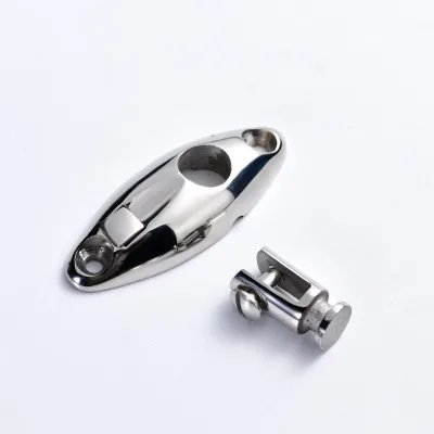 Marine Accessories Stainless Steel Swivel Bimini Boat Deck Hinge Mount Swivel Hinge With Screws