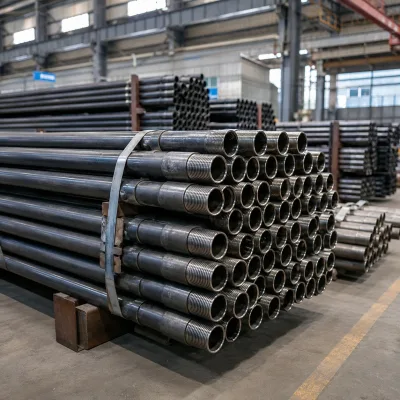 API 5DP E75 Carbon Steel Drill Pipe with NC26 NC31 Thread for Shallow Oil Gas Water Well Drilling Friction Welded OCTG