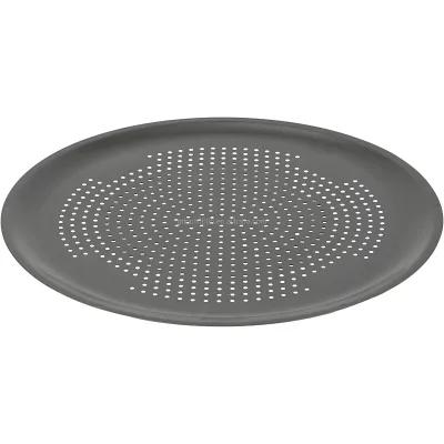Pizza Pan Commercial 15.75" Insulated Nonstick Carbon Steel Pizza Pan with Holes