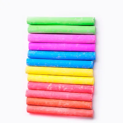 Custom Stationery Teaching Chalk Cheap 100pcs School Color Chalk