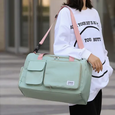 Large Capacity Waterproof Yoga Bag with Separation Layer Independent Shoe Compartment Sports and Fitness Crossbody Bag