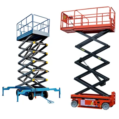 Electric Scissor Lift Platform Electric Motor Trolley MACHINE