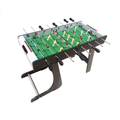 Folding Big Size Soccer Game Table Black Color Table Foosball Table