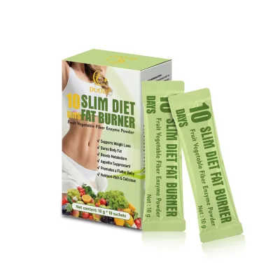 Best Choice Adult Dietary Fiber 10 Day Slim Diet Fat Burner Powder Health Food Grade Accelerates Metabolism Enhances Fat 2 Year