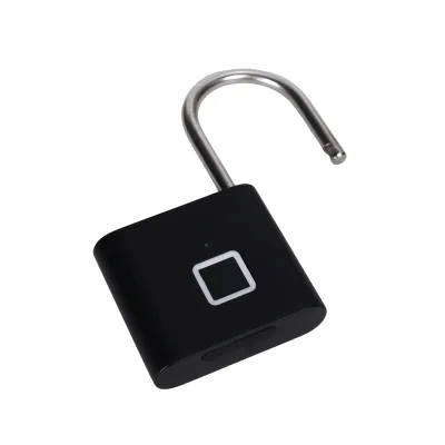 Elite Minuscule Fingerprint Lock From Tuya Digital Biometric Capabilities for Maximum Security Small Mighty Padlock.