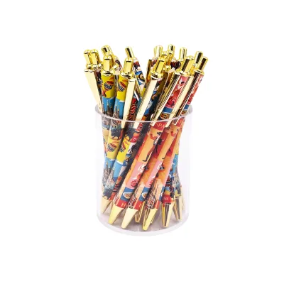 Souvenir Gift Items Stationery Full Printing Click Charm Pen for Spain