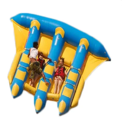 Wholesale Double Tubes 4 Seaters Fly Fish Inflatable Towable for Water Games