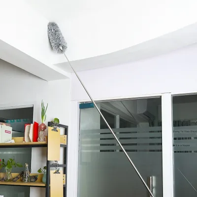 Extendable Microfiber duster Retractable Dust duster Dust Brush for Cleaning and Sweeping Dust Feather duster