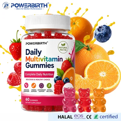 A-Z Vitamins & Minerals Multi Colageno E Biotina Em Gomas Komplex De Vitamina C D B12 Multivitamin Gummies Hair Supplements