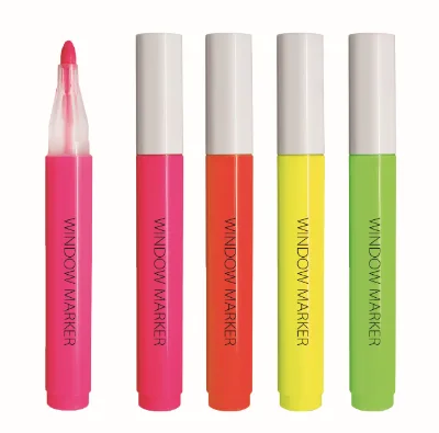 China Non-Toxic Low Odor 12 Color Liquid Chalk Marker Pen Set