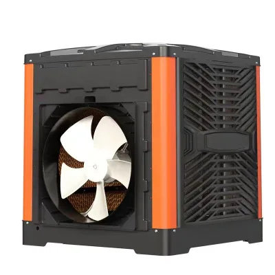 Industrial Wall-Mounted Water-Cooled Evaporative Air Cooler 18000m/h-55000m/h Copper Motor Cooling System OEM New Condition