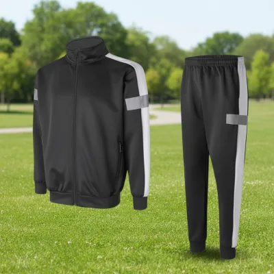 Men's Sportswear Set Custom Sports Jacket and Jogging Pants 2-piece Set, Custom Logo Men's Outerwear Sets