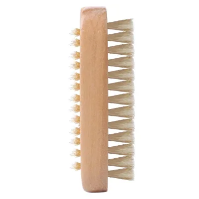 Hot Selling Wooden Nail Cleaning Brushes Double Sided Scrub Brush Cleaning Nail Fingernail Brush Wood 2 Side